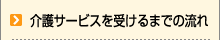 介護サービスを受けるまでの流れ